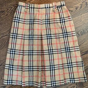 Custom made wool skirt